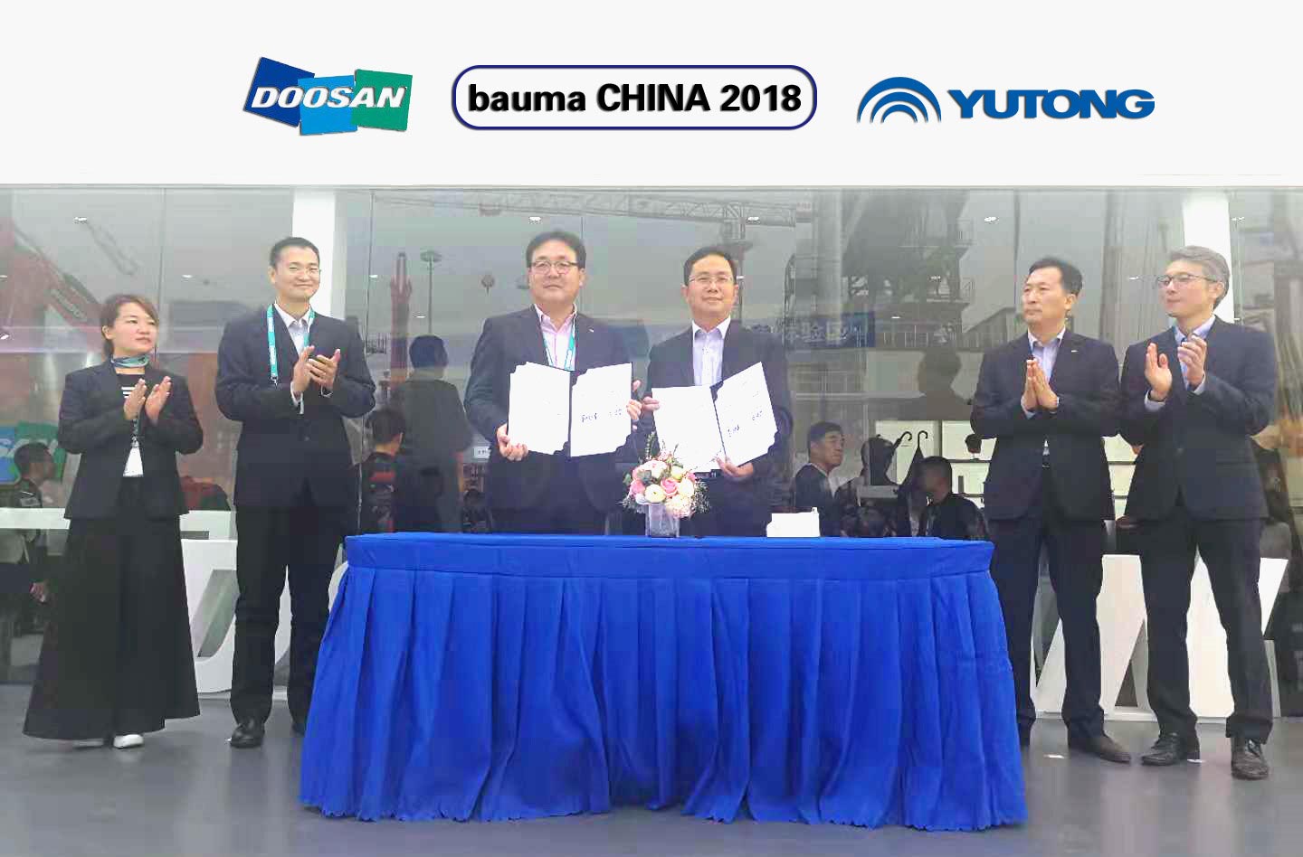 15億！宇通·宇通重裝簽訂2018上海寶馬展大訂單